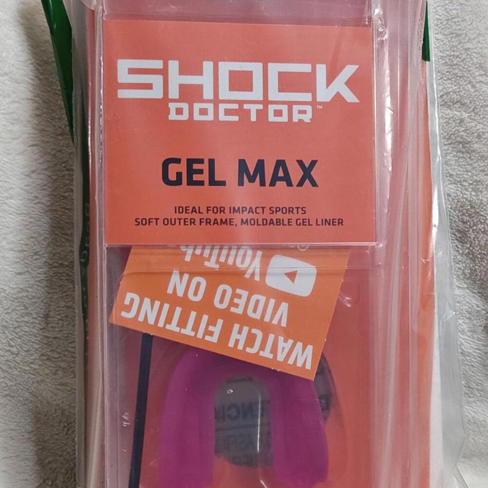 Shock Doctor Gel Max Classic Mouth Guard - Adult 11+ Pink